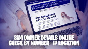 SIM Owner Details Online Check By Number - IP Location